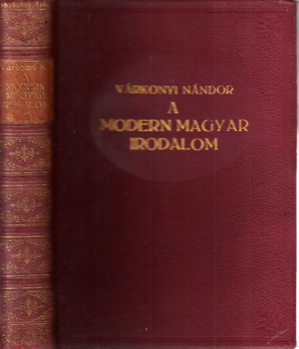 Vrkonyi Nndor - A modern magyar irodalom