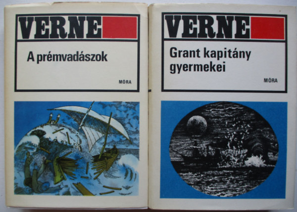 Jules Verne - A prémvadászok + Grant kapitány gyermekei (2 könyv)