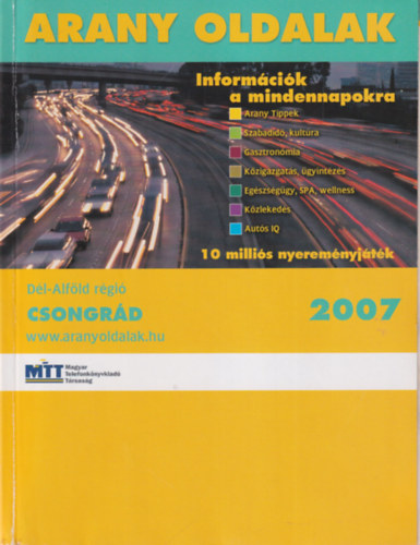 Arany Oldalak - Csongr�d megye 2007