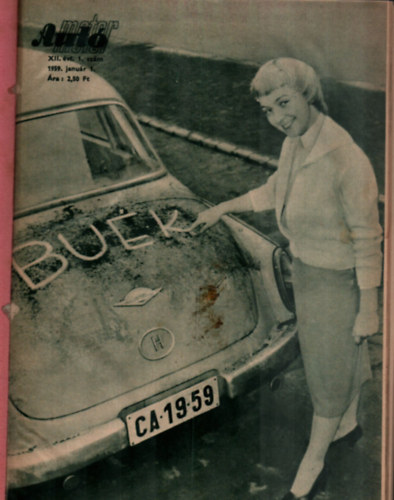 Aut� motor 1959. teljes �vfolyam