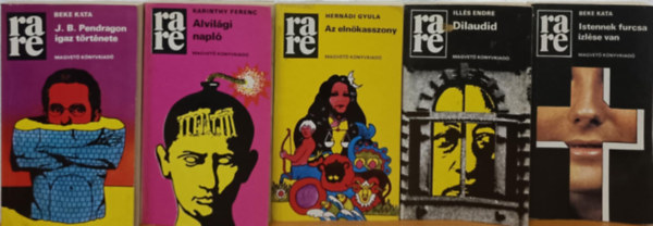 Beke Kata, Hern�di Gyula, Ill�s Endre Ferenc Karinthy - Rak�ta reg�nyek k�nyvcsomag