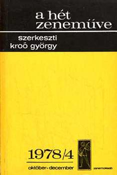 Kr�o Gy�rgy - A h�t zenem�ve: 1978/4 okt�ber-december