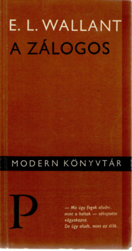 Edward Lewis Wallant - A z�logos