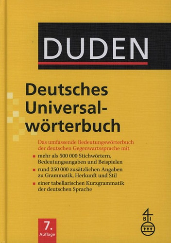 Gnther Drosdowski - Duden Deutsches Universalwrterbuch