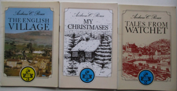 3 db kisregény (My Christmases, The english village, Tales from watchet)