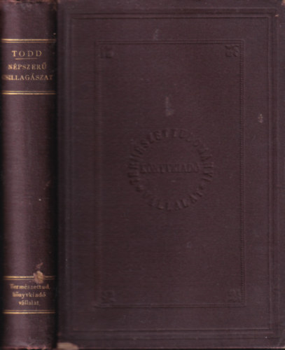 David P. Todd - Népszerű csillagászat