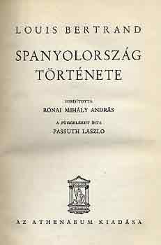 Louis Bertrand - Spanyolorsz�g t�rt�nete