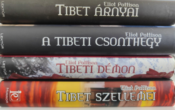 Eliot Pattison - 4 db Eliot Pattison reg�ny : / Tibeti D�mon / A Tibeti Csontember / Tibet �rnyai / Tibet Szellemei /