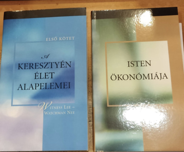Witness Lee - Watchman Nee - A keresztny let alapelemei, els ktet + Isten konmija (2 ktet)