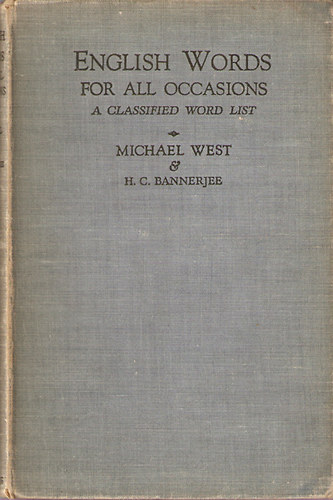 Michael West - English Words for all Occasions