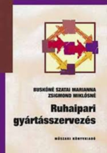 Zsigmond Miklsn Buskn Szatai Marianna - Ruhaipari gyrtsszervezs