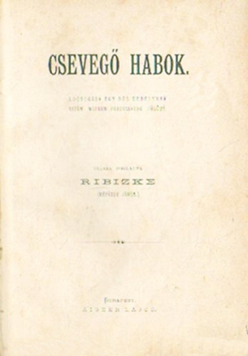 Ribizke  (Rpssy Jnos) - Cseveg habok