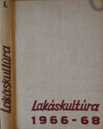 Lakáskultúra Magazin 1965-1968. év (teljes évfolyamok, egybekötve)