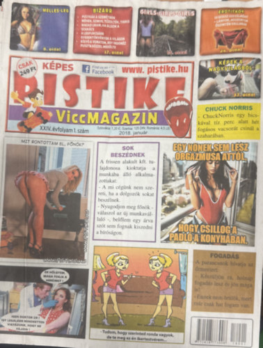 Pistike - 2018. január