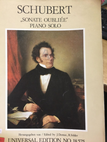 Schubert - Sonate Oubli�e D 916 B Piano Solo