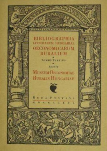 S. Szab Ferenc - Bibliographia Litterarum Hungariae Oeconomicarum Ruralium VI.