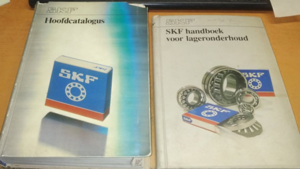 Skf - 2 db Holland m�szaki: SKF Hoofdcatalogus + SKF handboek voor lageronderhoud (2 k�tet)