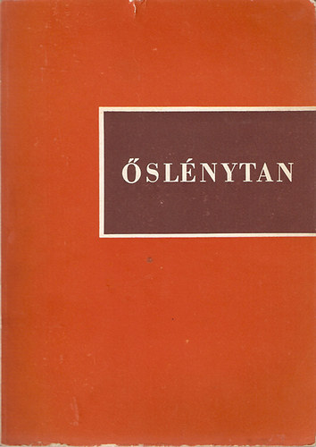 Kecskem�ti Tibor dr. - �sl�nytan - A geol�giai szakk�z�piskol�k II. oszt�lya sz�m�ra