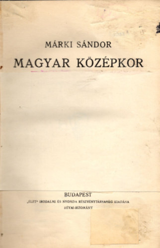 Mrki Sndor - Magyar kzpkor