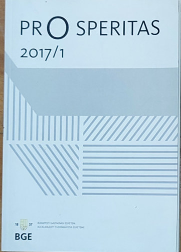 Dr. Solt Katalin  (szerk.) - Dr. Solt Katalin (f�szerk.) - Pro Speritas 2017/1