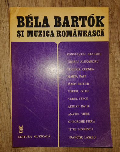 Béla Bartók si Muzica Romaneasca