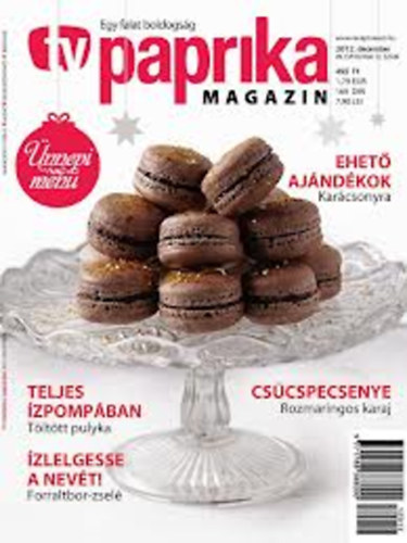 Zsigmond Gbor  (szerk.) - TV Paprika magazin - 2012. december