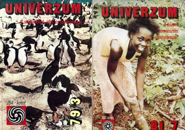 2 db Univerzum, 264. k�tet, 292. k�tet