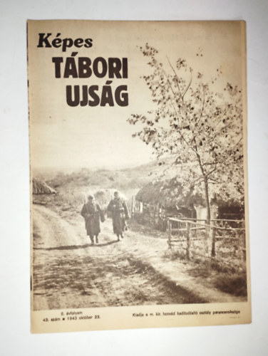 KPES TBORI UJSG II. vfolyam 43. szm - 1943 oktber 23.