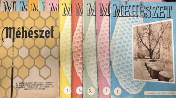 �r�si P�l Zolt�n  (szerk.) - M�h�szet 1976. �vfolyam 1-11. sz�m (12. sz�m hi�nyzik) + novemberi k�l�nsz�m