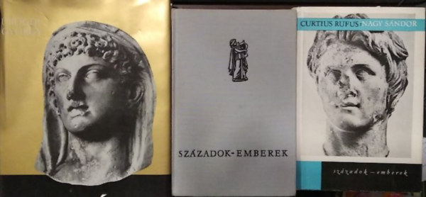 Aleksander Krawczuk, �r�gdi Gy�rgy Quintus Curtius Rufus - 3 db m�, t�rt�nelmi: Kleop�tra+ N�r�+ Nagy S�ndor