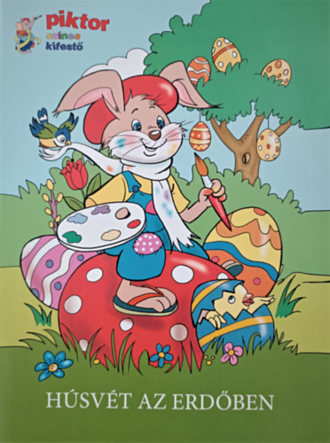 Eszes Hajnal  (rajzolta) - H�sv�t az erd�ben - kifest�