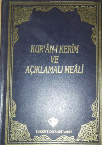 Prof. Dr. Ali ÖZEK - Kur'án-i Kerím ve Aciklamali Meáli