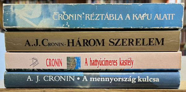 A. J. Cronin - 4 db Cronin knyv