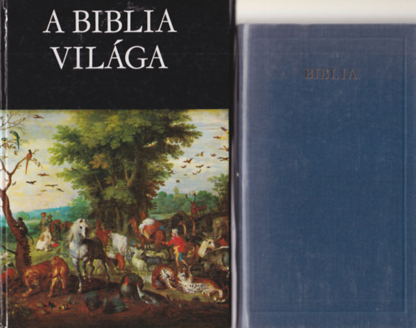 Rapcsnyi Lszl  (szerk.) Vas Istvn (ford.) - 2 db vallsi knyv: Biblia + A biblia vilga
