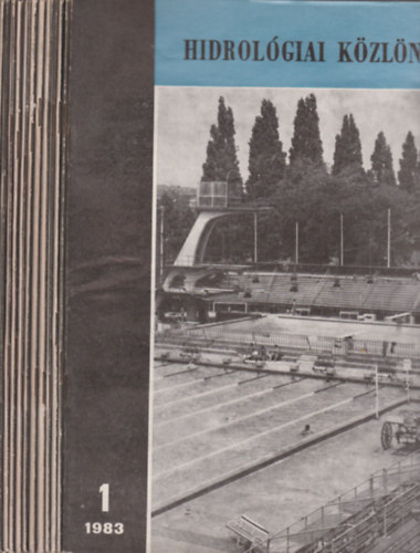Hidrolgiai kzlny 1983/1-12. (teljes vfolyam, lapszmonknt)
