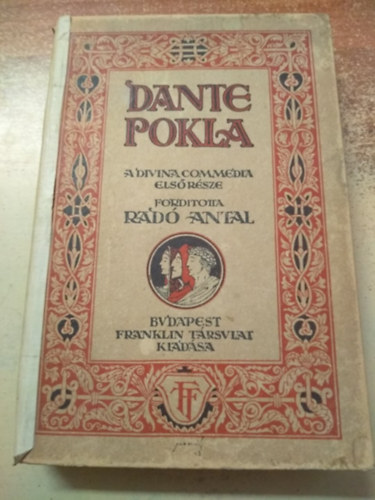 Rad Antal  (ford.) - Dante Pokla, a Divina Commedia els rsze