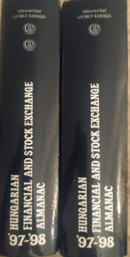 Hungarian financial and stock exchange almanac. 1997-1998 I-II.